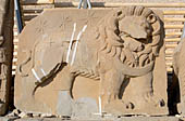 Nemrut Dagi Milli Parki, the tomb of King  Antiochos I, west terrace, the horoscope of the lion